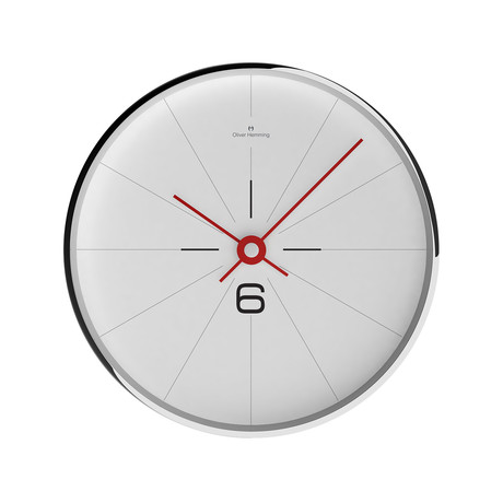 16" Chrome Wall Clock // W400S26WTR