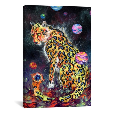 Space Cheetah (26"W x 18"H x 0.75"D)