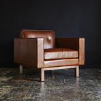 Embassy Chair (Saddle Brown)