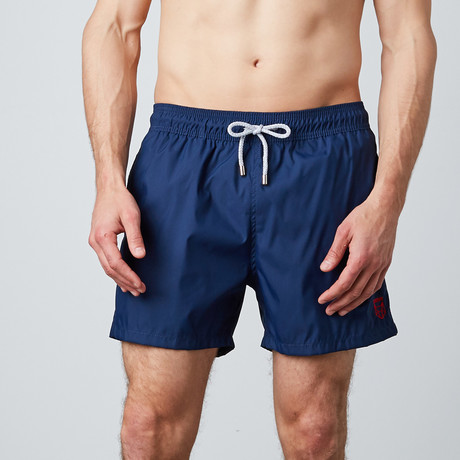 Swim Trunks // Navy Blue (S) - Blauman - Touch of Modern