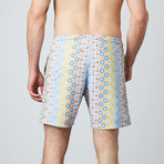 Optical Illusion Swim Trunks // Disorder Icons (L)