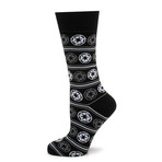 Imperial Stripe Sock // Black