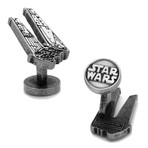 Kylo Ren Shuttle Cufflink // White
