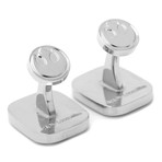 Luke + Yoda Cufflink // Black