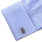 Kylo Ren Shuttle Cufflink // White