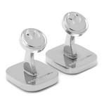 R2D2 + C3PO Cufflink // Black + Silver + Gold