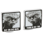 There Is No Try Cufflink // Grey