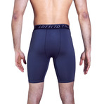 Johnson Compression Short // Grey (2XL)