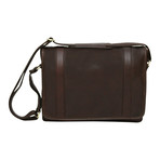 Siena Messenger Bag // Brown