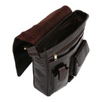 Lucca Side Bag Mini Messenger // Dark Brown
