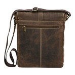 Palermo Leather Side Bag // Mud