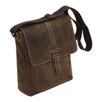 Palermo Leather Side Bag // Mud