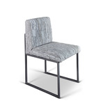 Lancaster Side Chair (Blue Gray)