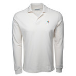 Secret Loop Long-Sleeve Polo // Natural + Multi (L)