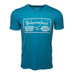Bahamaland Printed T-Shirt // Teal (S)