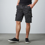 Twill Pull On Short // Charcoal (36)