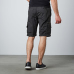 Twill Pull On Short // Charcoal (38)