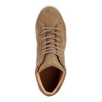 Royan Suede High-top Sneaker // Light Brown (Euro: 37)