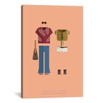 Famous Hollywood Costumes Series // Tangerine (18"W x 26"H x .75"D)