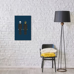 Famous Musical Costumes Series // Daft Punk (18"W x 26"H x .75"D)