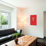 Famous Musical Costumes Series // David Bowie (18"W x 26"H x .75"D)