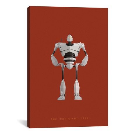 The Iron Giant // Fred Birchal (26"W x 18"H x 0.75"D)