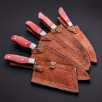 5-Piece Red Bone Set