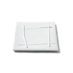 Bamboo Stick Plate // Square