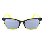 Asymmetric Dual-Tone // Neon Yellow + Black