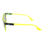 Asymmetric Dual-Tone // Neon Yellow + Black