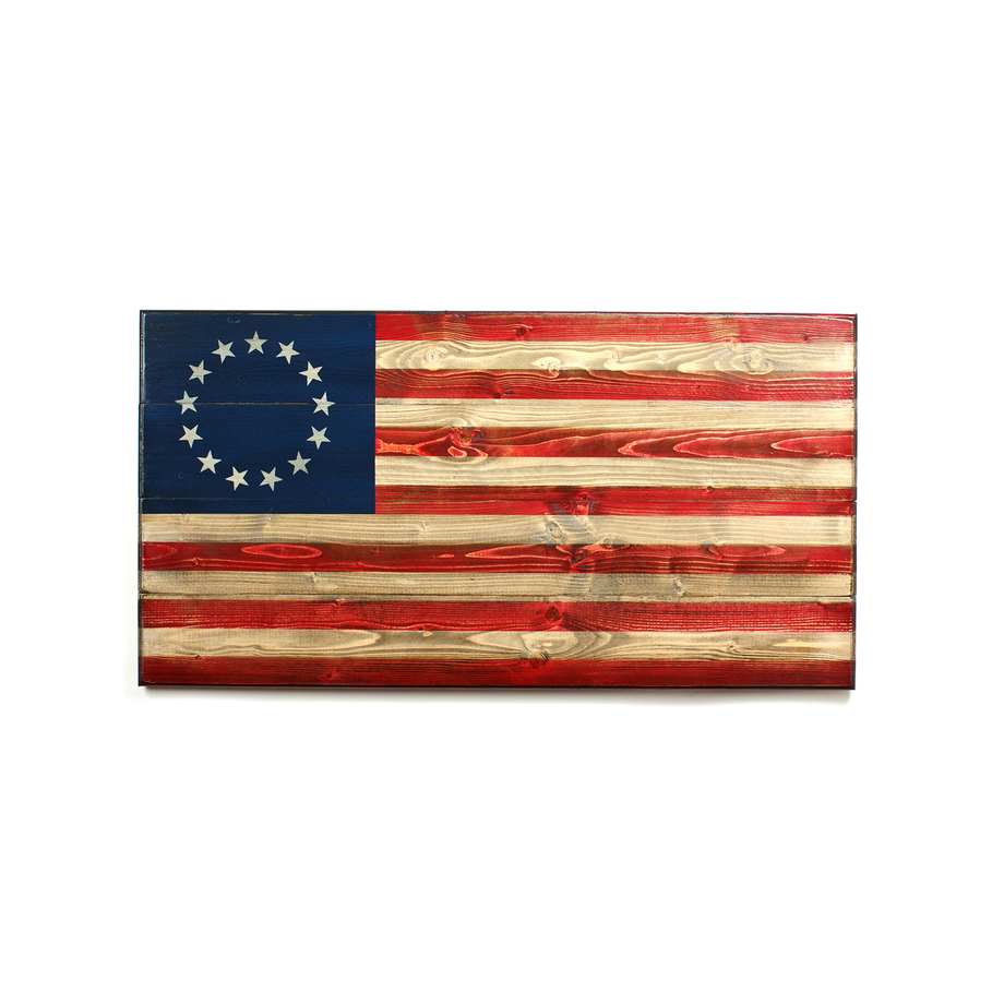 Flags of Valor Wooden Flags Made By Combat Veterans Touch of Modern