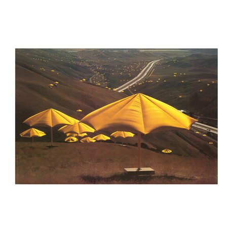 The Umbrellas, Japan-USA (Yellow)