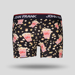 Popcorn Print Boxer Brief // Navy + Multi (M)