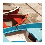 Colorful Boats (18"W x 18"H x 0.75"D)