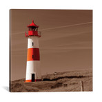 Red & White Lighthouse (18"W x 18"H x 0.75"D)