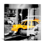 Yellow Taxi Reflection
