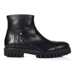 Captoe Lug Sole Boot // Black (Euro: 46)