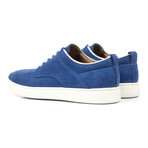 Suede Sneaker Derby // Blue (Euro: 43)