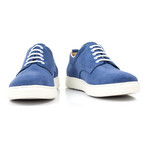 Suede Sneaker Derby // Blue (Euro: 43)