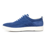 Suede Sneaker Derby // Blue (Euro: 43)