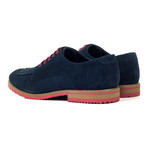 Contrast Sole Suede Tassel Derby // Navy Blue (Euro: 45)