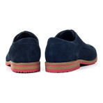 Contrast Sole Suede Tassel Derby // Navy Blue (Euro: 45)