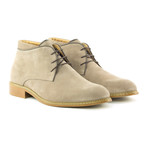 Piped Suede Chukka // Brown + Cappucino (Euro: 46)