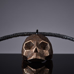 Bronze Skull Pendant