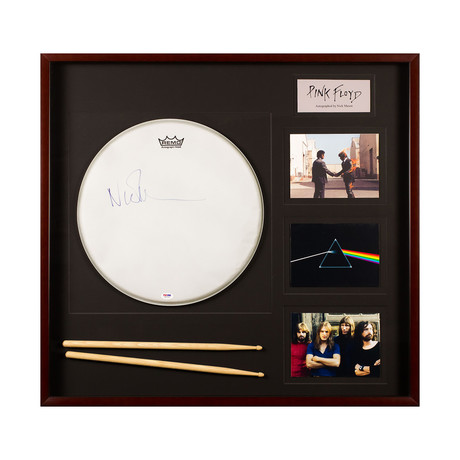 Signed Drumhead // Nick Mason