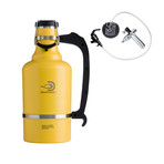 Juggernaut Growler + Keg Cap Kit // 128oz (Blue)