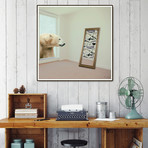 The Last Polar Bear (16"W x 16"H x 0.2"D)