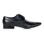 Pointed Captoe Derby // Black (Euro: 41)