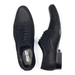 Captoe Nubuck Derby // Black (Euro: 45)