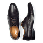 Captoe Leather Derby // Dark Brown (Euro: 44)